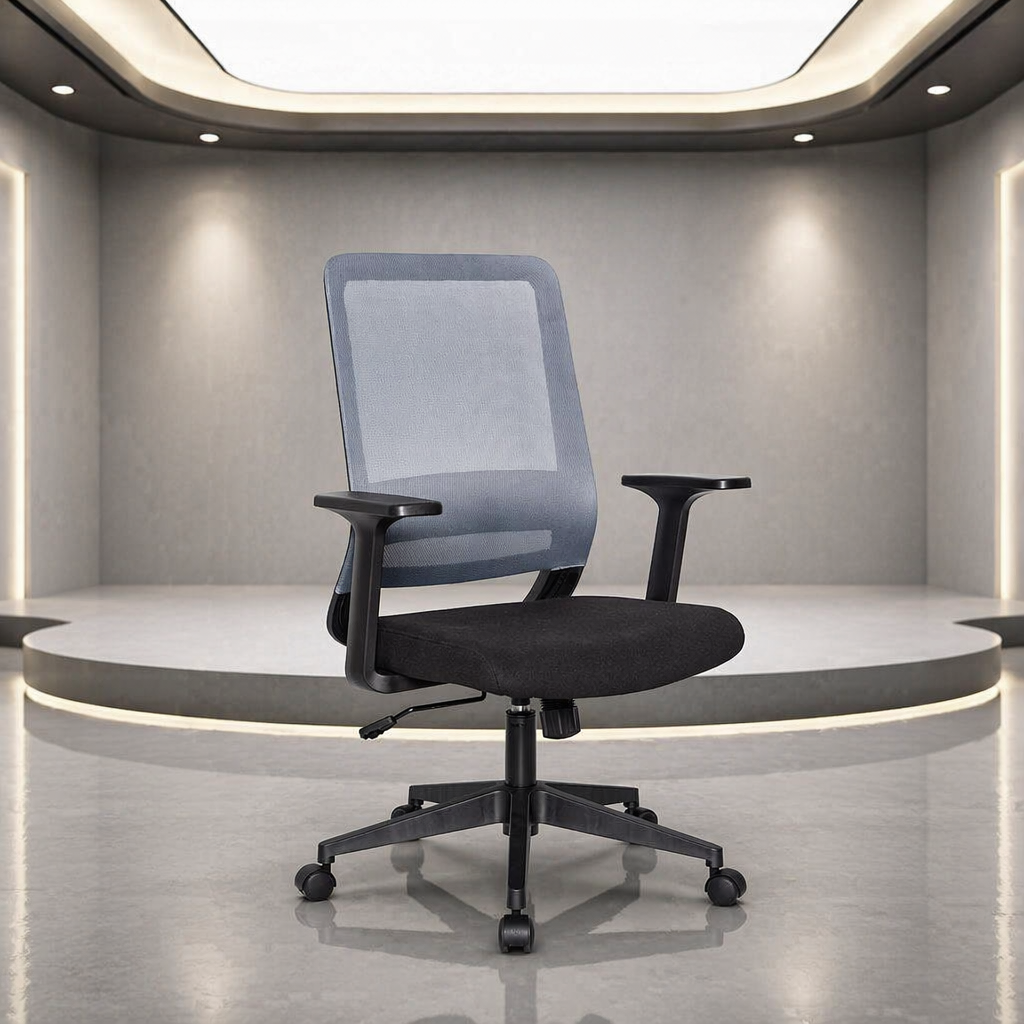 BIFMA Certified Modern Design Executive Ergonomic Task Office Chair Home Swivel Mesh Lounge Chair Comfortable Nylon Material