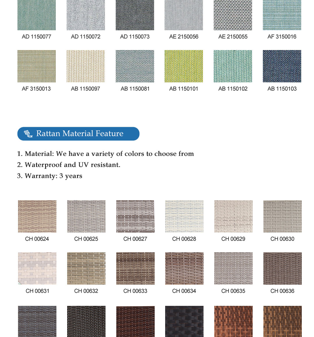 Rattan Color Variation 9
