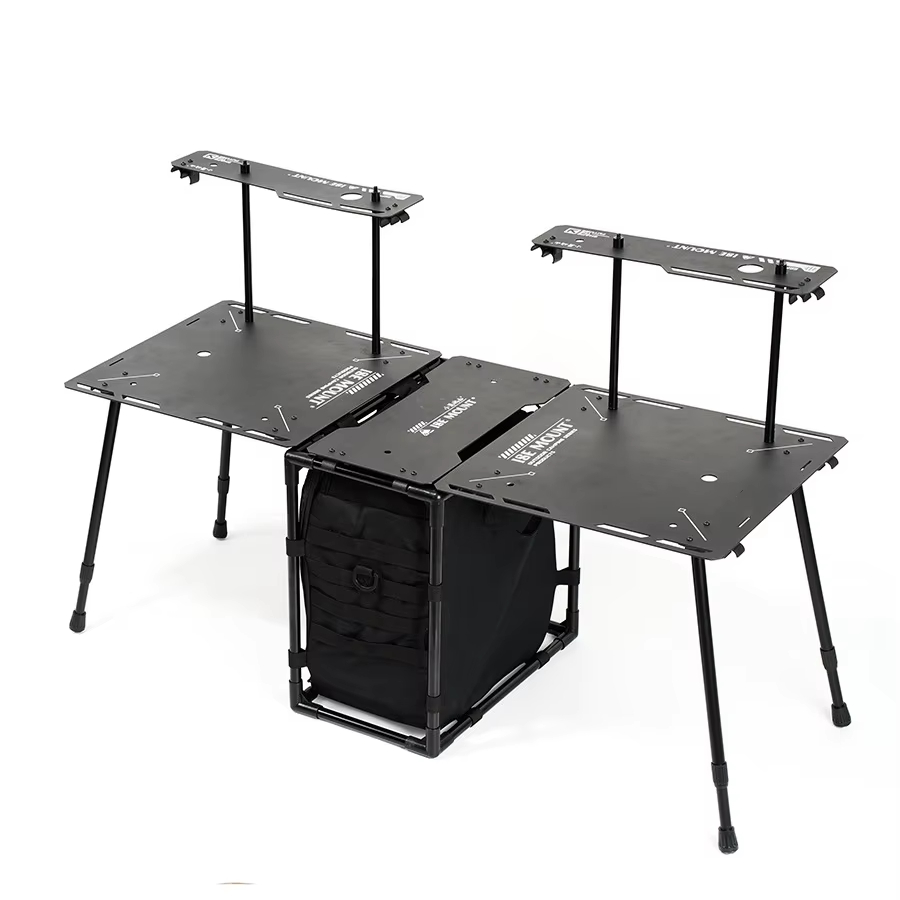 Portable Camping Table, Compact Camping Side Table With Carrying Bag for Hiking, Camping, Outdoor, BBQ