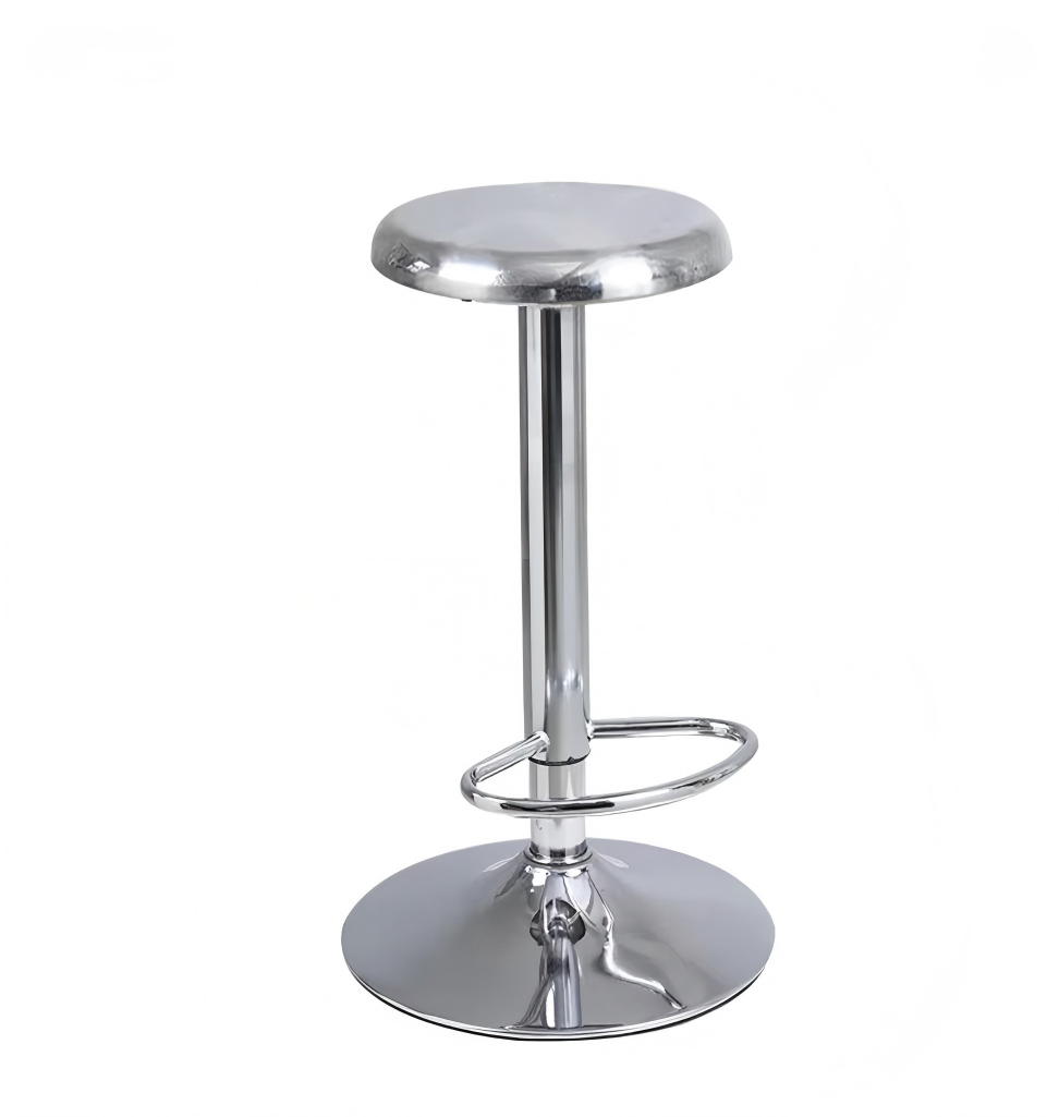Modern Design 304 Stainless Steel High Low Bar Stool for Public Rest &amp; Leisure Living Room Bar Furniture JUNYI BY-BC007