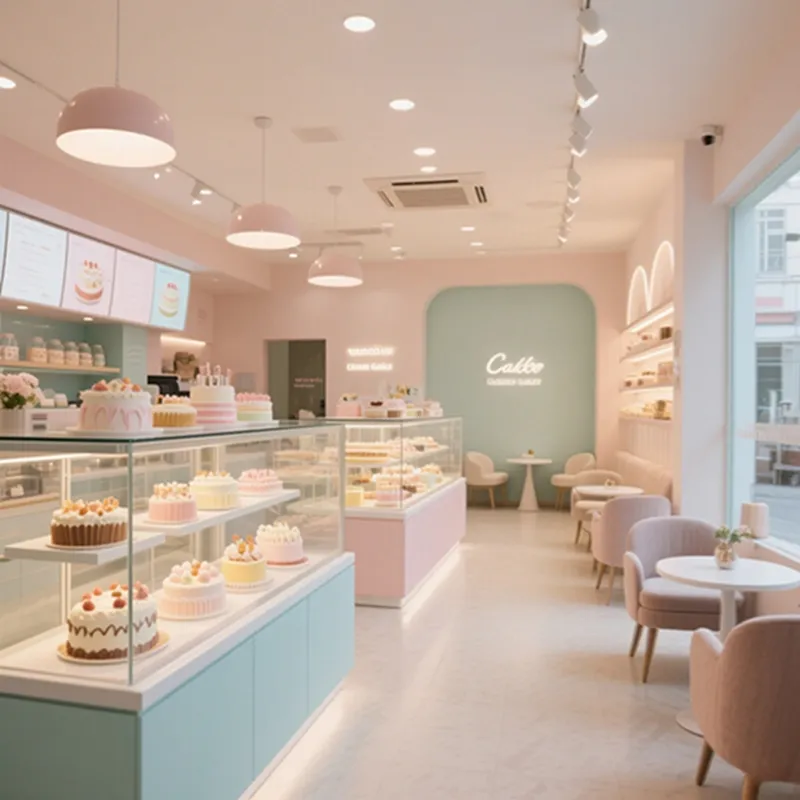 Commercial Cabinet for Bread Dessert Display Bakery Counter