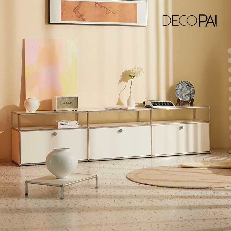 TV Cabinet Ins Modular Combination Display Cabinet Living Room Bedroom Furniture Color Options TV Stands Modern Module TV Stand