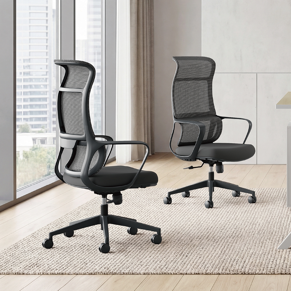Wholesale Cheap Wide Headrest Ergonomi High Back Mesh Desk Chair Modern Sillas De Oficina Mesh Office Chair