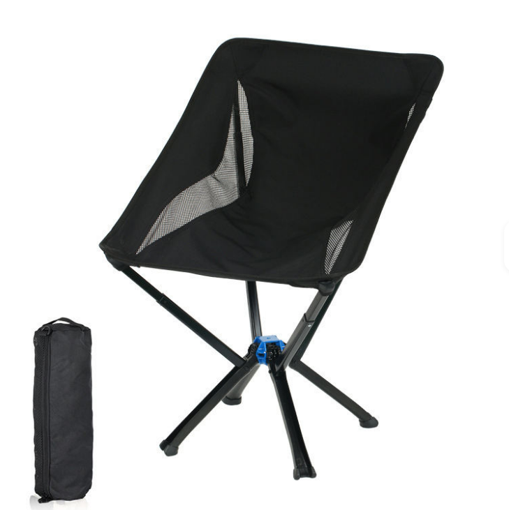 Lightweight Outdoor Foldable Mesh Lounge Chair - Ideal for Camping, Hiking &amp; Picnics
