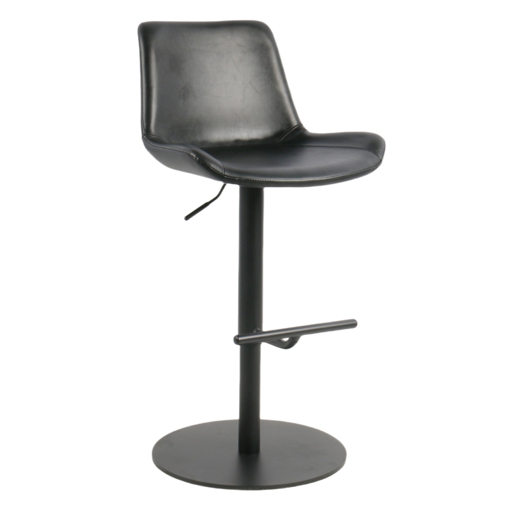 Modern Adjustable Height Durable Eco-Friendly Metal Base Commercial Bar Furniture Stool Home Bar Hotel Restaurant Use Swivel