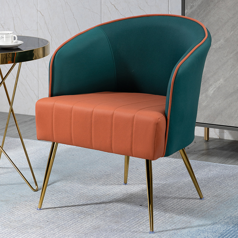 Leisure Chairs Wing Gold Luxury Nordic Furniture Set Modern Armchair Velvet Metal Home Living Room Sofas Lounge Accent Chairs