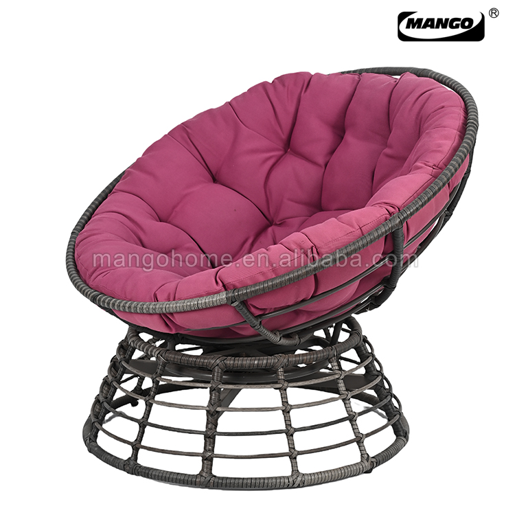 Deluxe Outdoor and Indoor Patio Rocking Rattan Chair