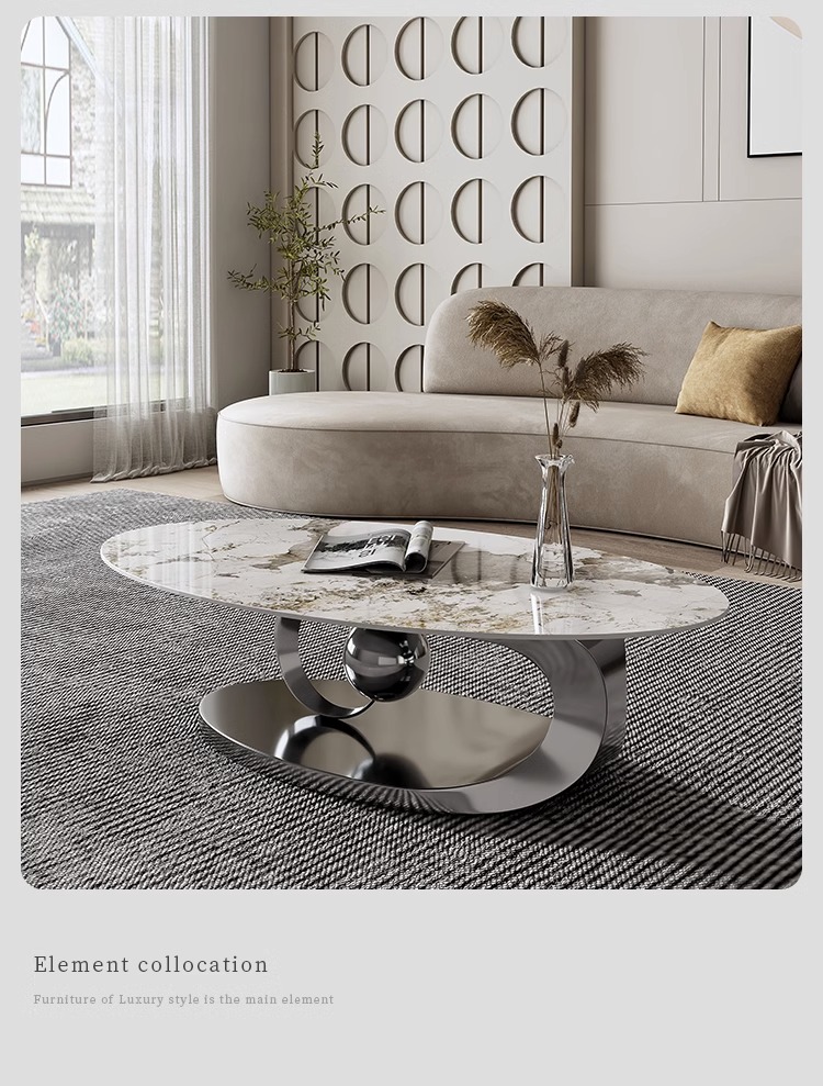 Movable Center Small Retro Metal Simple Nordic Portable Luxury Modern Coffee Tables for Living Room Bed Side Table Bedroom