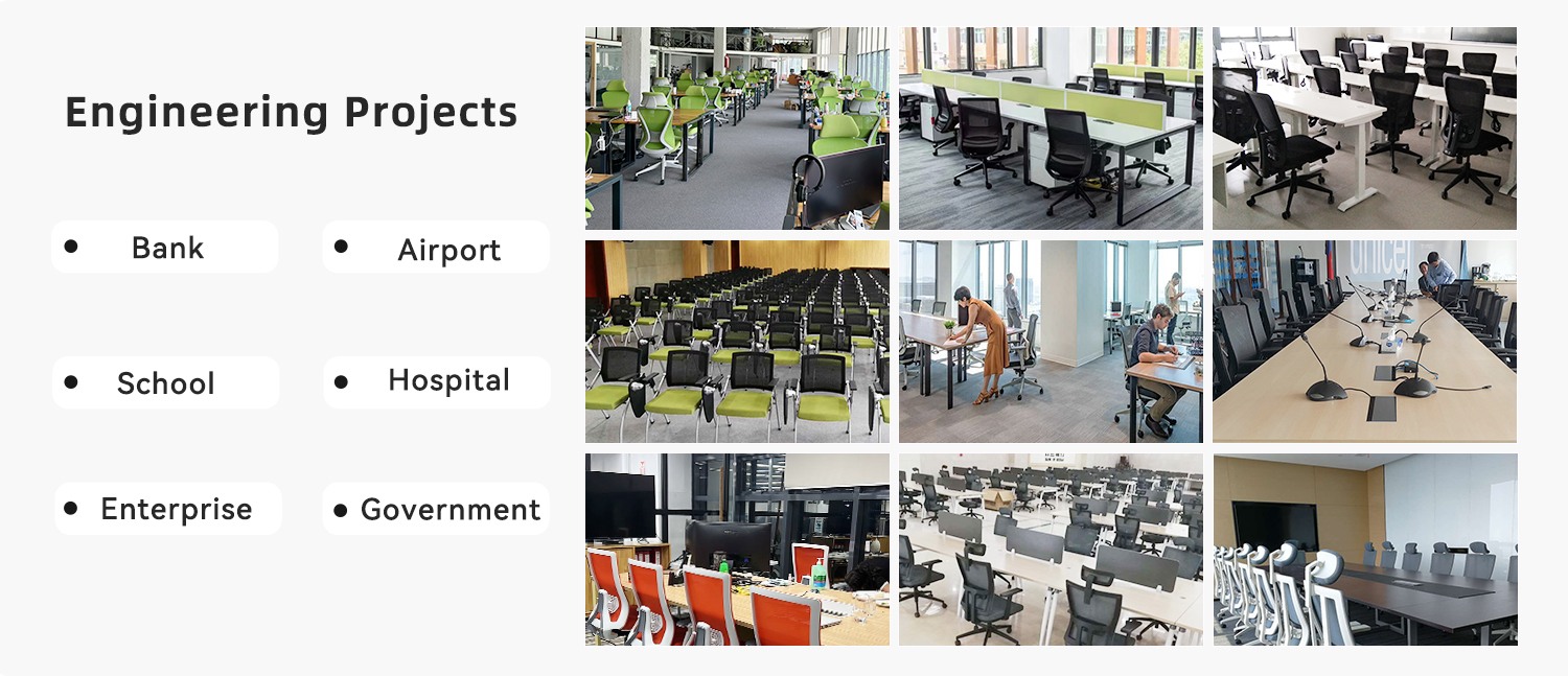 Ergonomic Adjustable Revolving Swivel Office Chair 6