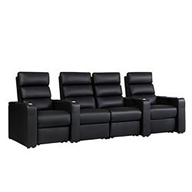 Usit Factory Supply VIP Cinema Theater Seats Lounge Chair Home Living Room Electric Genuine Leather Recliner Sofa Vip Cinema for
