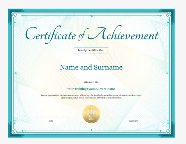 Certification 1