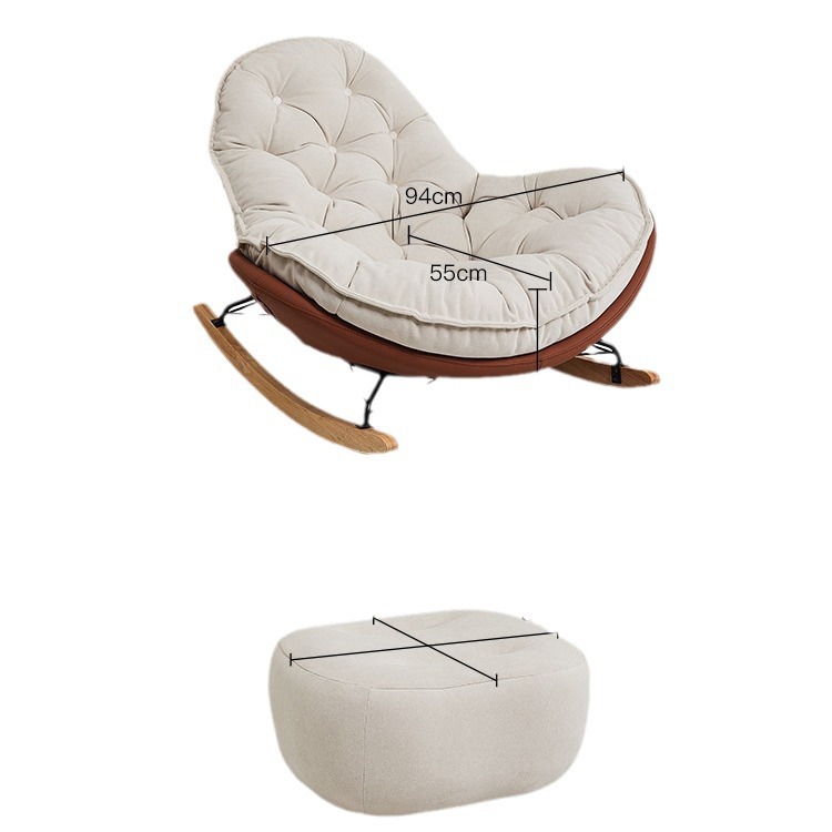 Modern Rocking Chair Detail 4