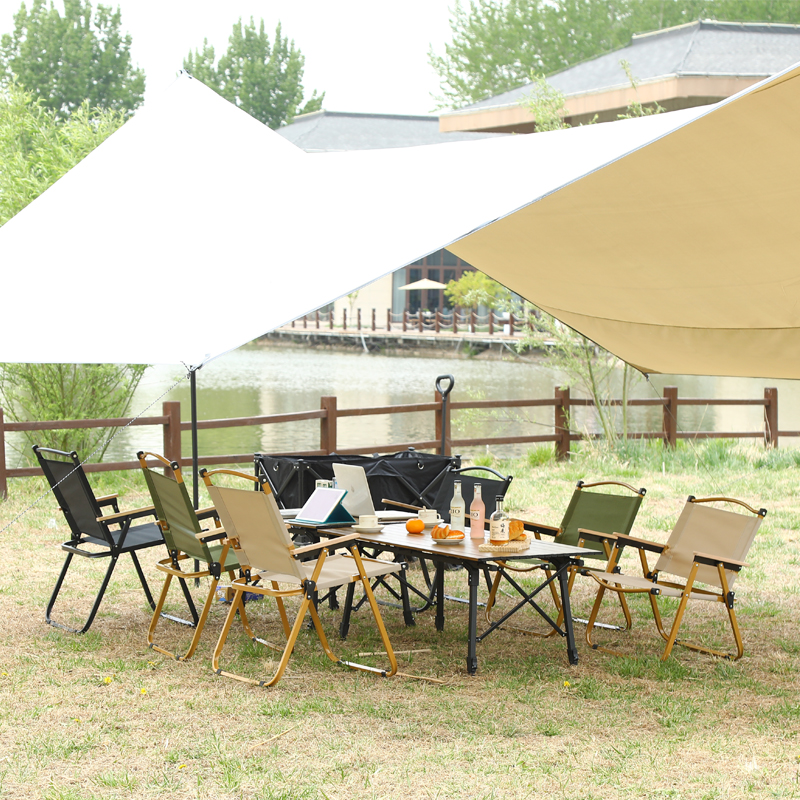 Factory Outdoor Portable Lounge Chair Foldable Beach Chair Folding Camping Chair for Adults