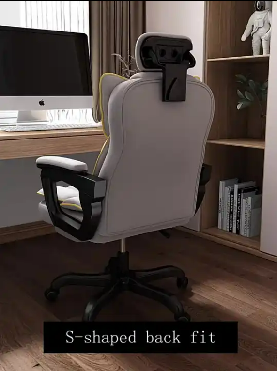 Ergonomic Chaise Loluxuryeather Swivel Workstation Furniture Office Chair Executive Manager President Hibrownck Luxury Modern