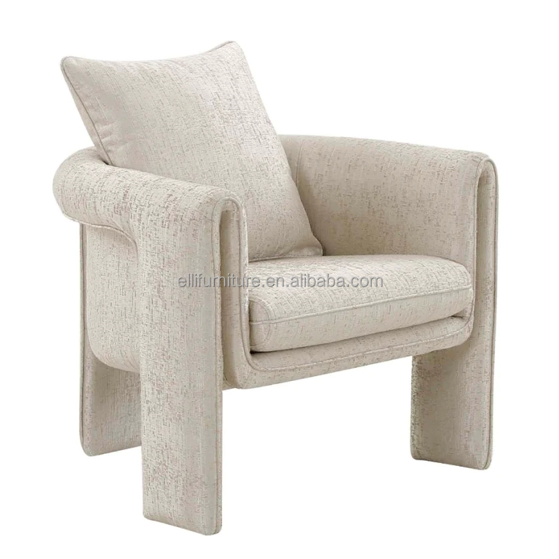 Velvet Accent Chair view 8