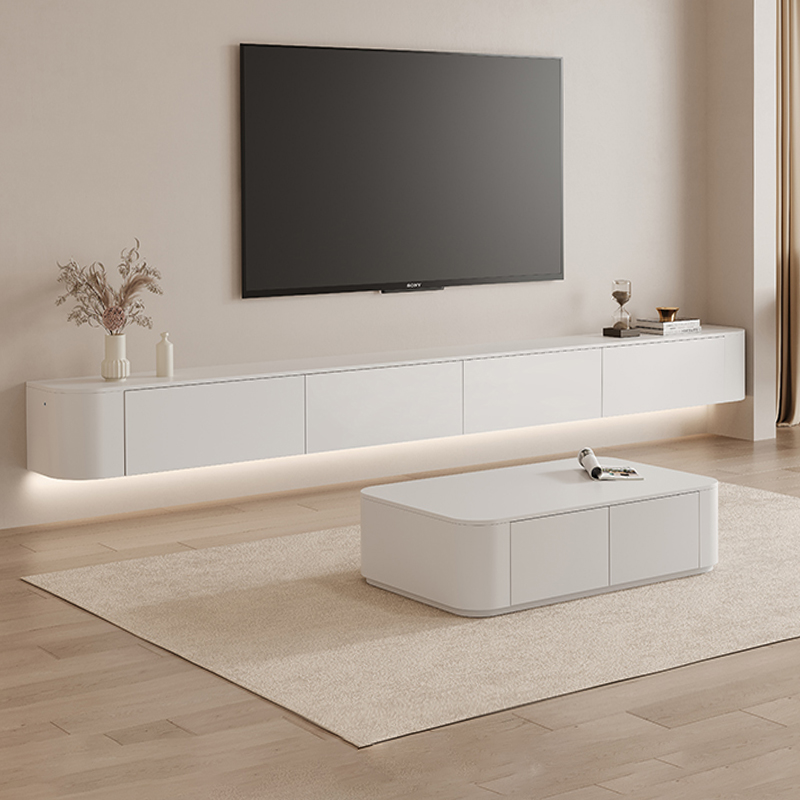 Contemporary Tv Console Stands Modern Wooden 2023 Living Room Wall Mounted Tv Cabinet Made in China