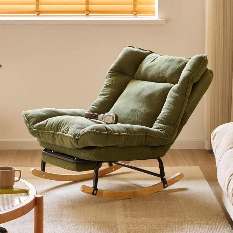 Household Metal Swing Chair Single Sofa Lazy Chair Iron Swing Sofa Rocking Chair