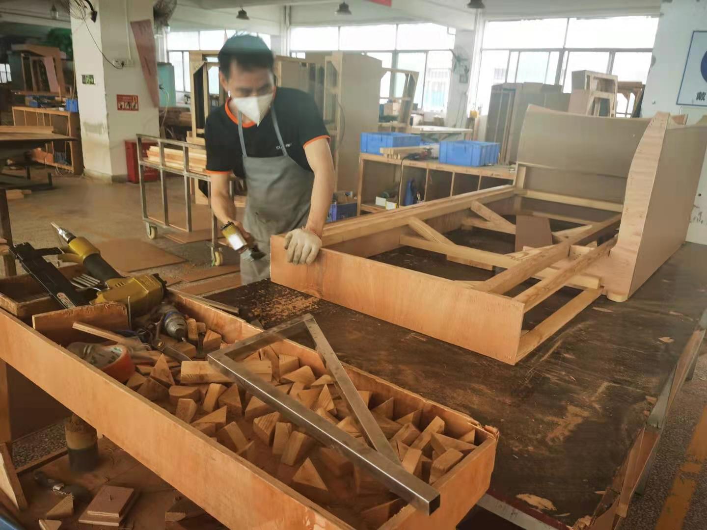 Upholstery department