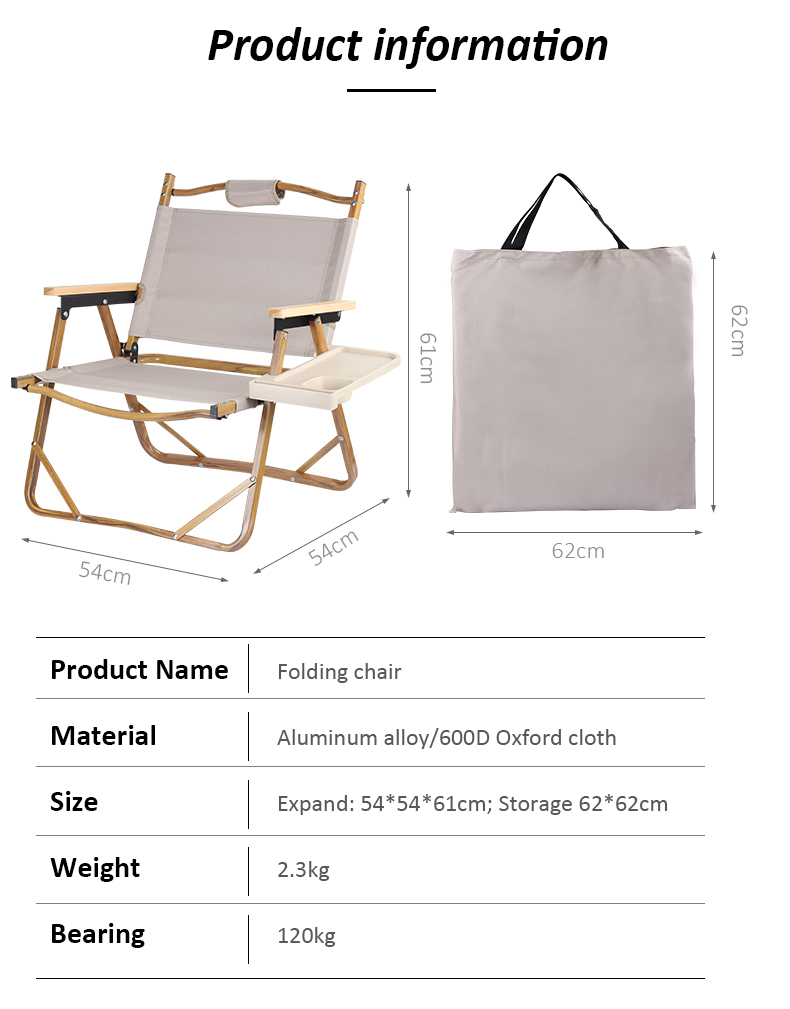 Folding Lounge Relax Kermit Camping Floor Chair Detail 6