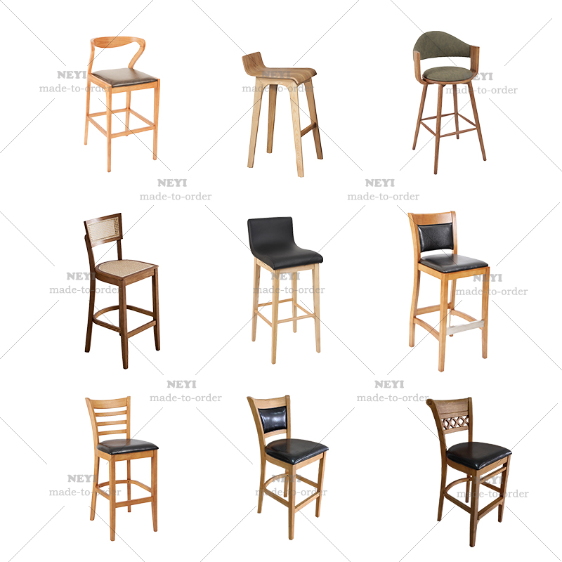 Modern Luxury Honeycomb Bar Stool High Chair Kitchen Island Counter Gold Metal Frame Leather Bar Chair Furniture