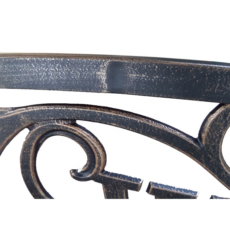 Hot Sale Cast Iron Welcome Bench for Garden