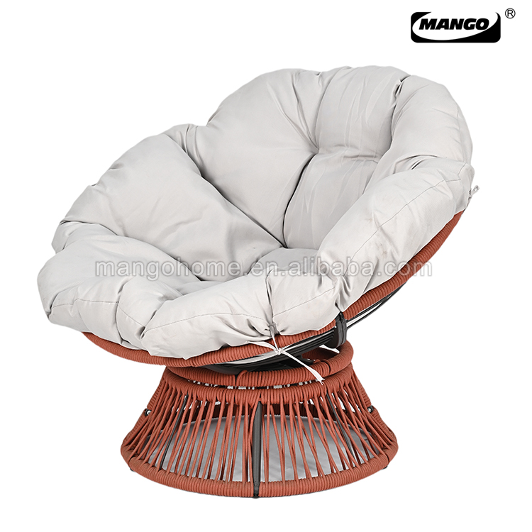 Deluxe Outdoor and Indoor Patio Rocking Rattan Chair