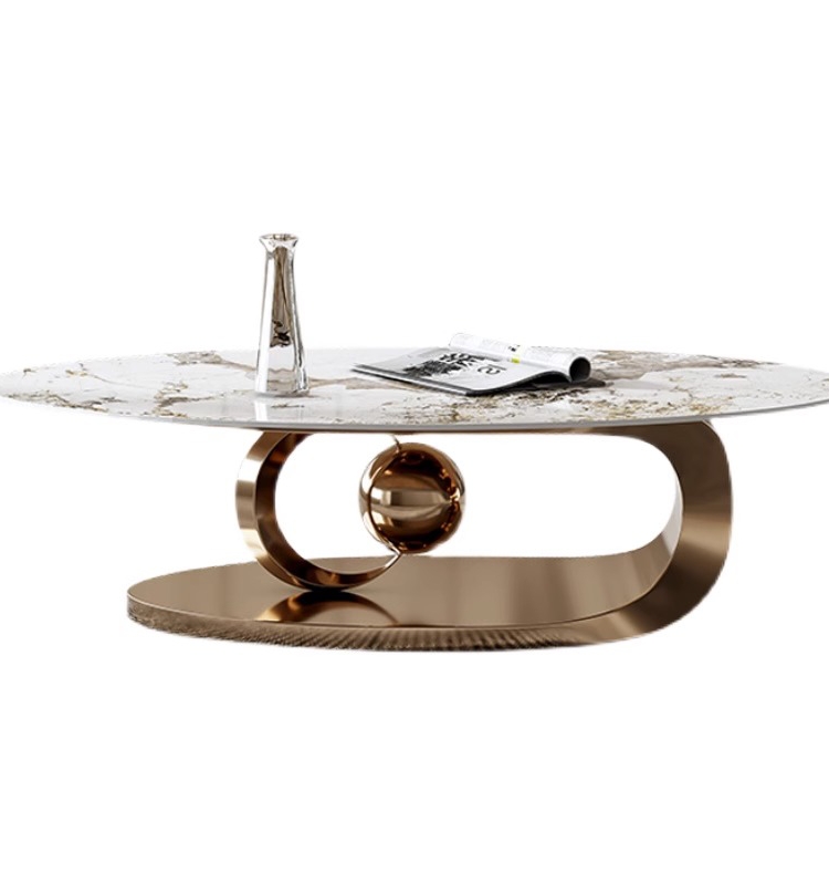 Movable Center Small Retro Metal Simple Nordic Portable Luxury Modern Coffee Tables for Living Room Bed Side Table Bedroom