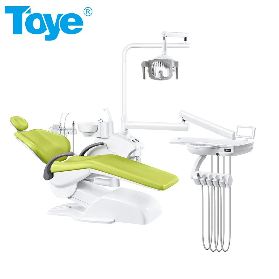 Economic Electrical Operated Dental Chair Basic Type Integral Dental Unit