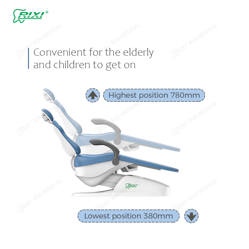 Economic Dental Chair Unit with Basic Functions for Community Clinics