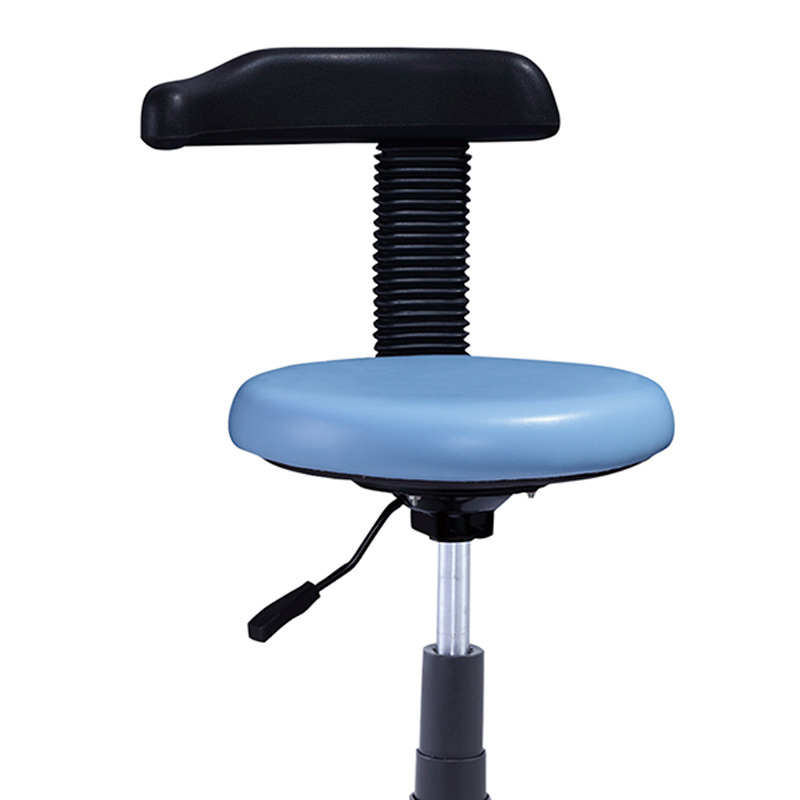 Comfortable Ergonomic Doctor Chair Mobile Dentist Stool with Backrest