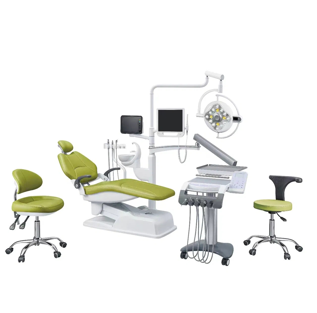 Implant Surgery Dental Chair with LED Operating Light
