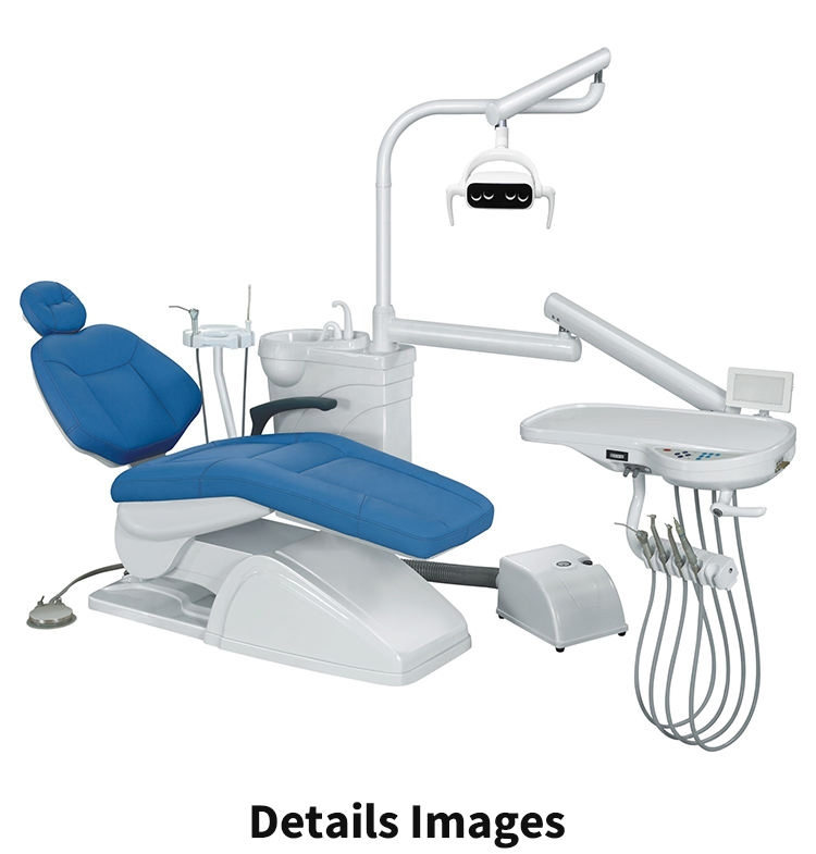 Dental Chair Full Electric Valve Control LED Operating Light Rotating Spittoon