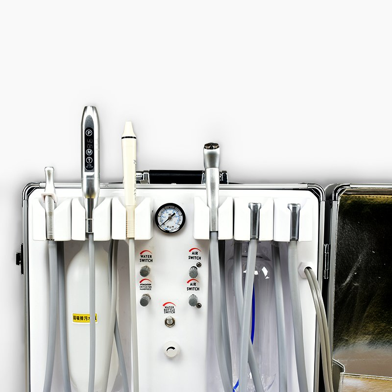 LK-A35 Low Price Portable Dental Delivery Chair Unit Suitcase with Air Compressor