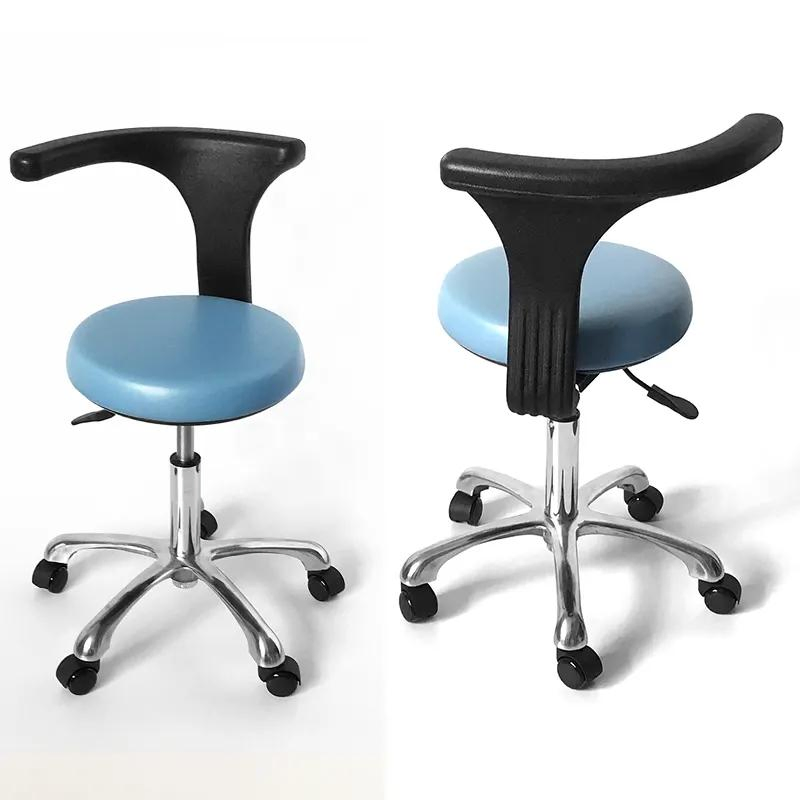 Medical Instrument Chair Hospital Furniture Lab Stool Doctor Sisitant Chair Surgical Mobile Dental Nurse Stool