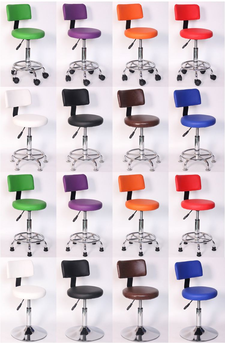 Discounted Ld550-2 Lab Use Chair Medical Office Dental Chair Stool PU Form Height Adjustable Lab Stool