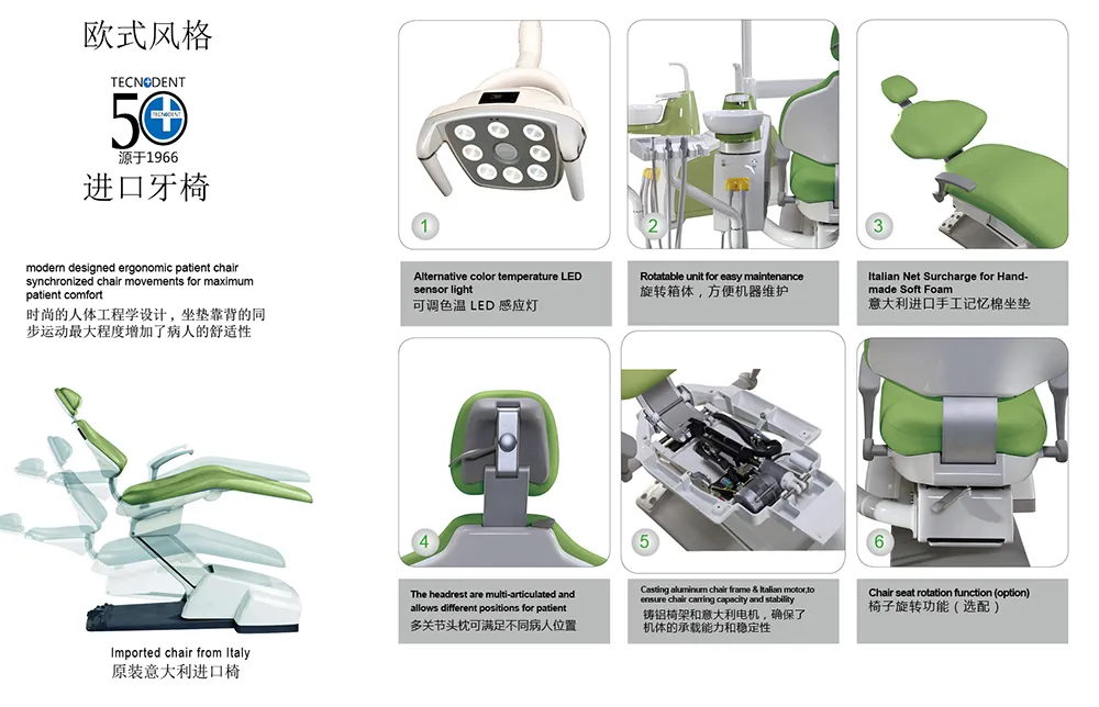 Dental Chair Features