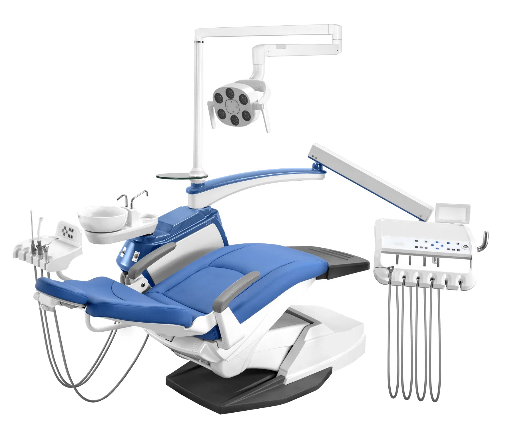 Hot Sale Electric Dentist Equipment Dental Unit Chair with Imported Spare Part
