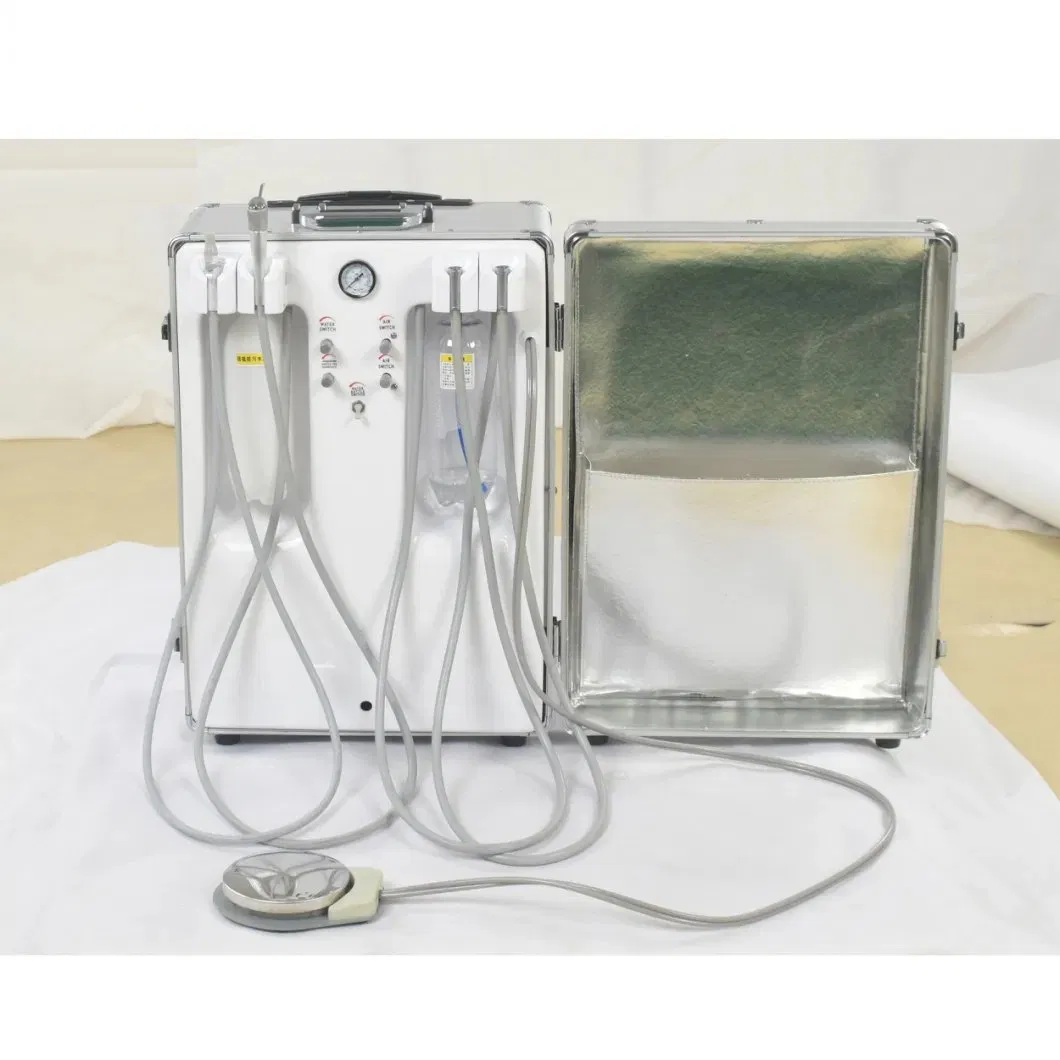 Portable Dental Turbine Unit with Weak Wall Hanging Type