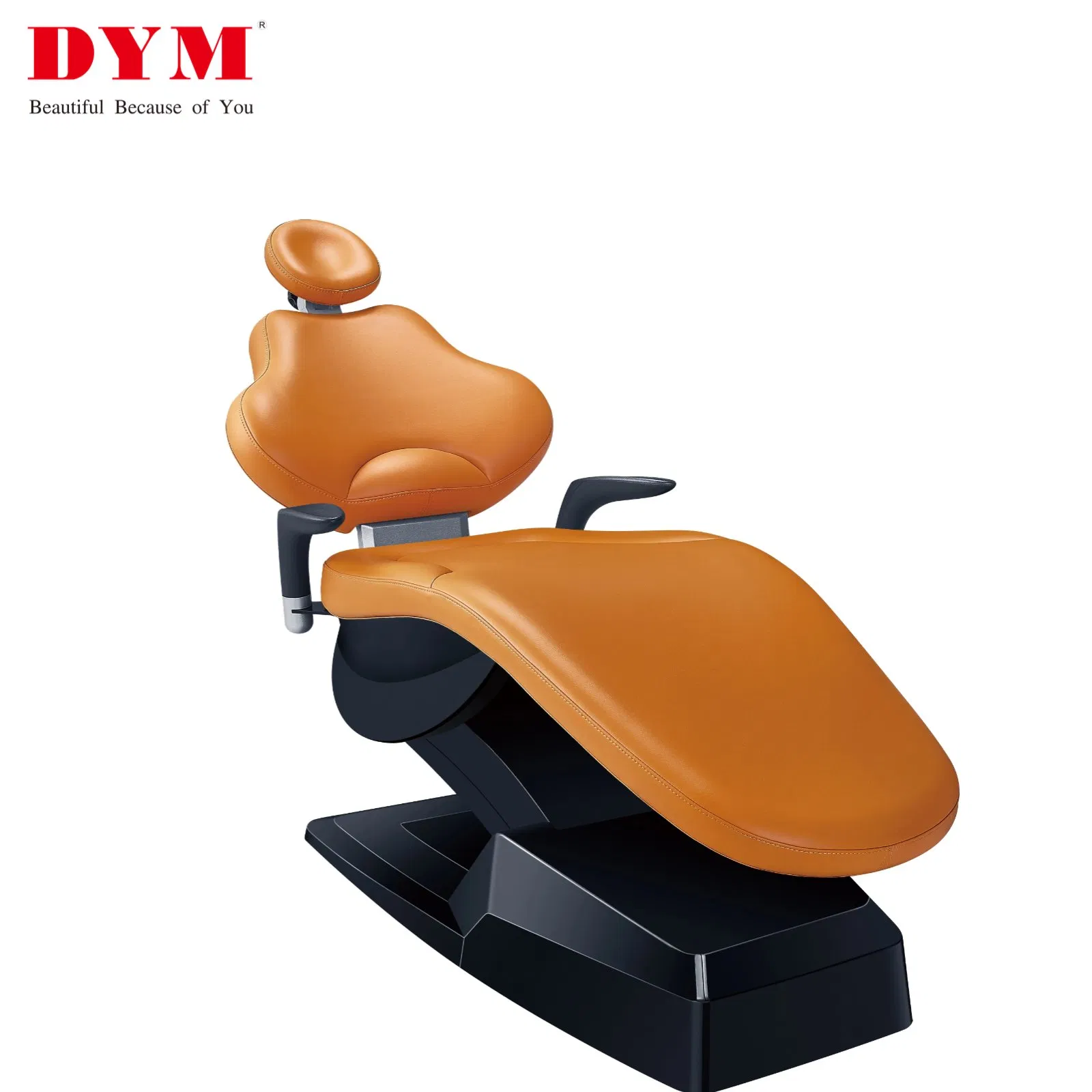 Heavy-Duty Dym Black Dental Unit with Hydraulic Lift System for Dental Clinic