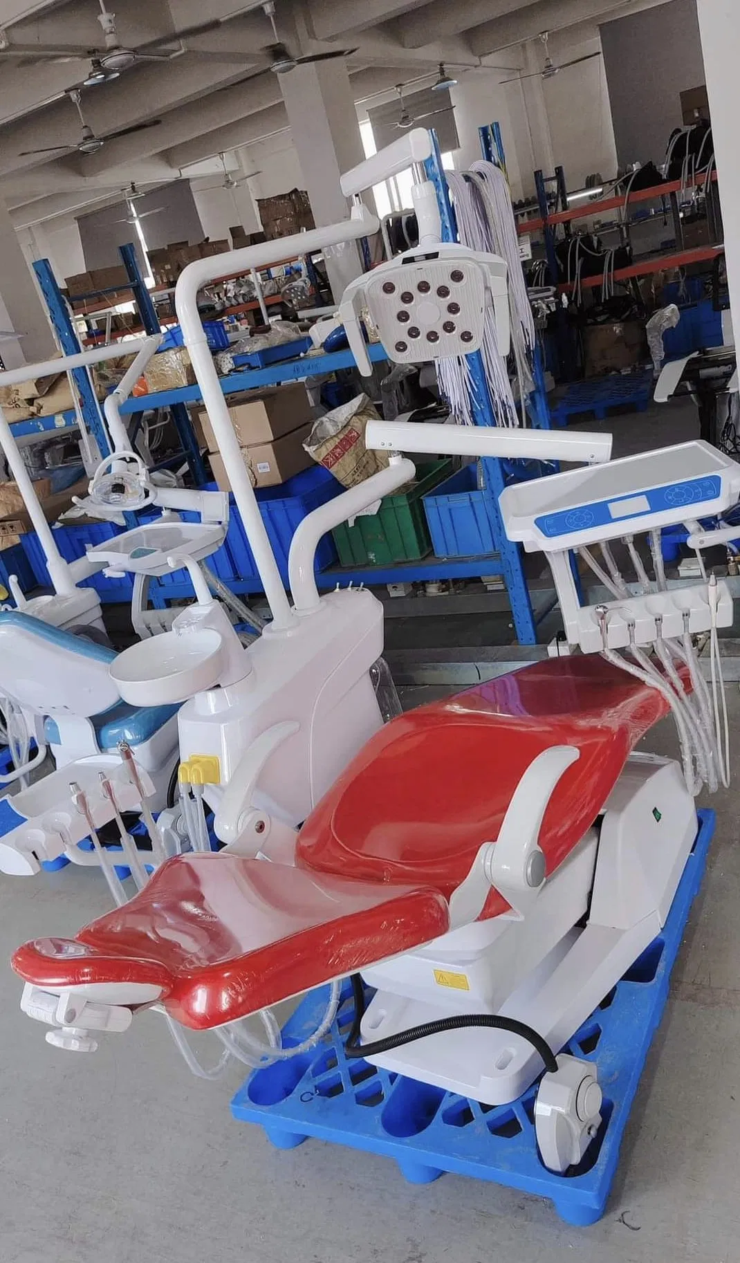 Dental Chair with Touch Screen Main Control Keyborad