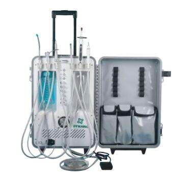 Portable Dental Unit with Pedal Dental Chair CE Approved Dental Supply Electric Teeth Treatment Machine