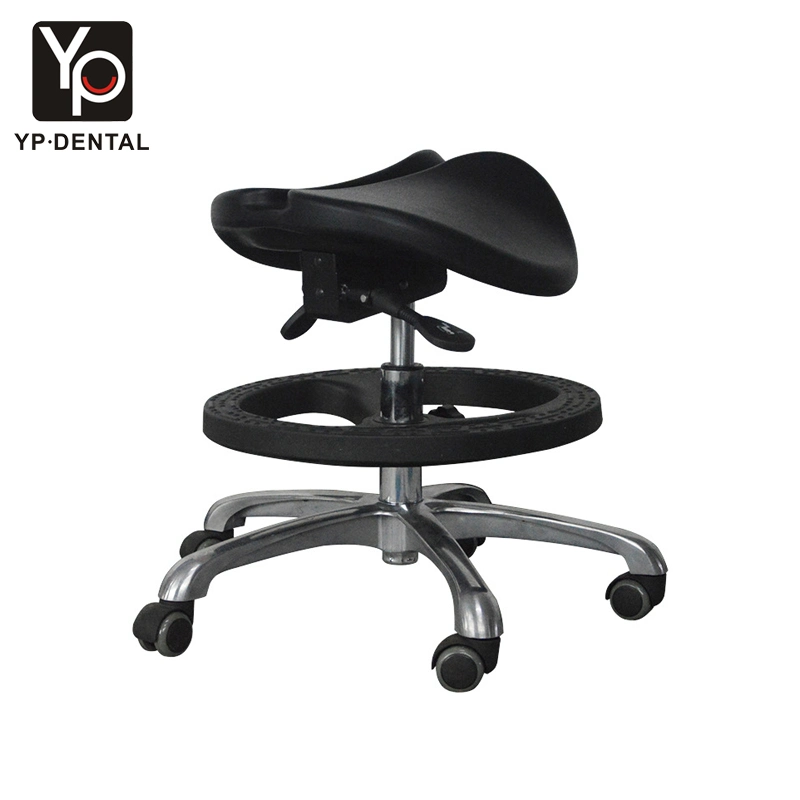 Manufacturer Wholesale Dental Saddle Stool for Dentist Chair Salon Saddle Stool Chair with Wheels