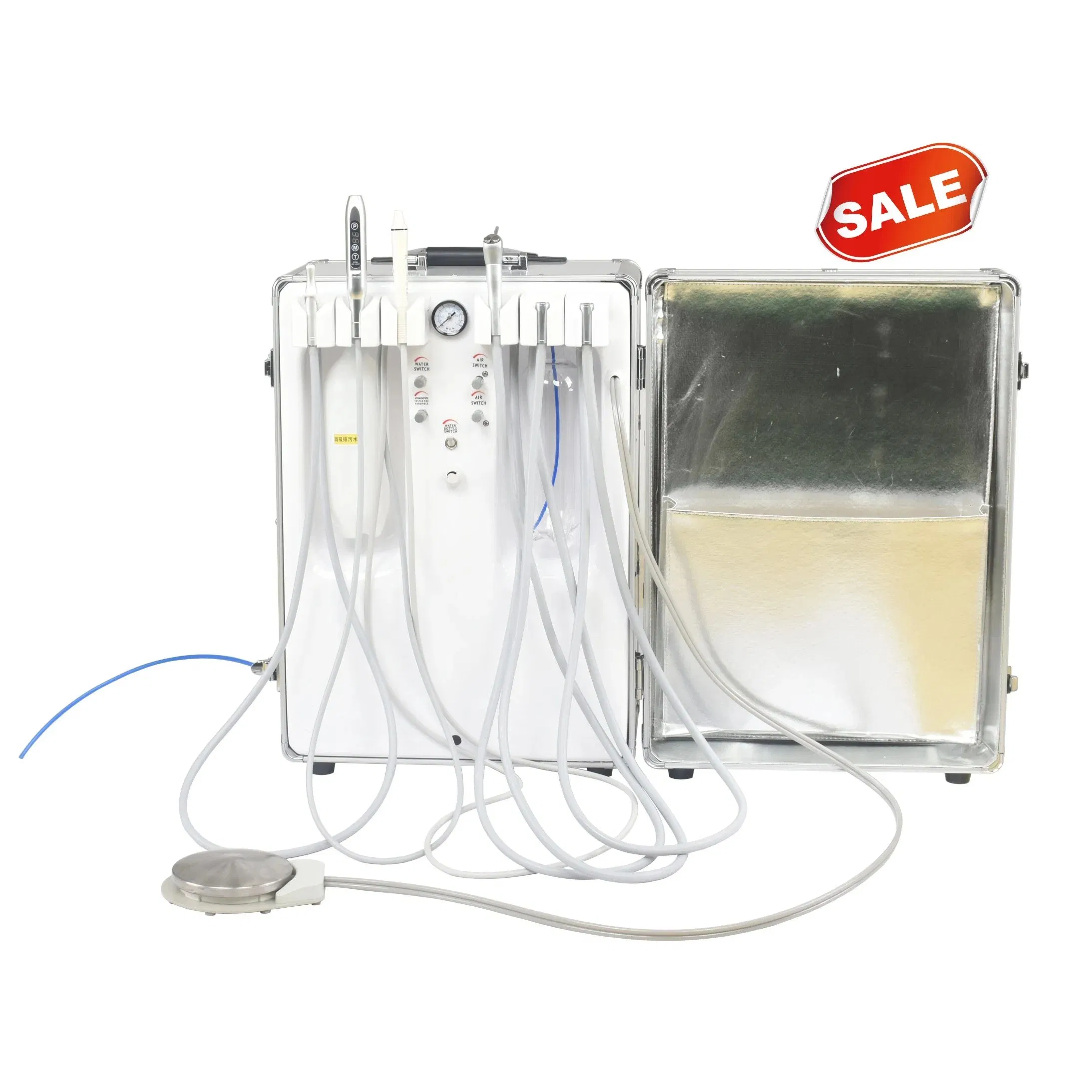 Portable Dental Turbine Unit with Weak Wall Hanging Type