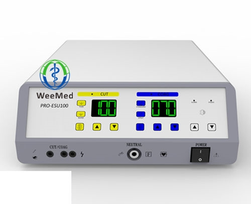 100W Monopolar Dental Cautery Diathermy Machine Portable Veterinary Electrosurgical Unit