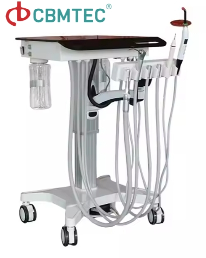 Dental Equipment Mobile Trolley Treatment Mobile Dental Cart Unit Portable Dental Unit
