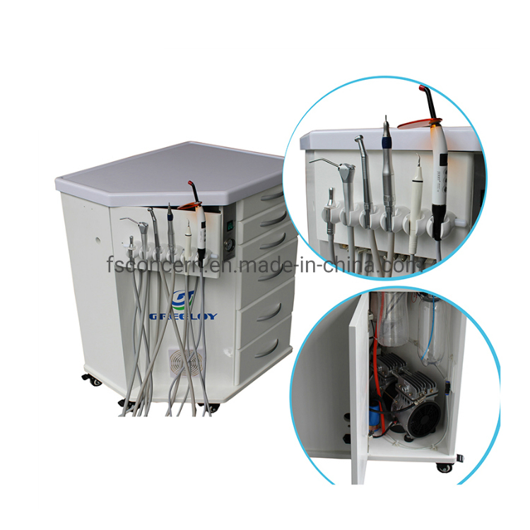 Medical Oral Heath Treatment Mobile Dental Delivery System Indoor Dental Operation Unit