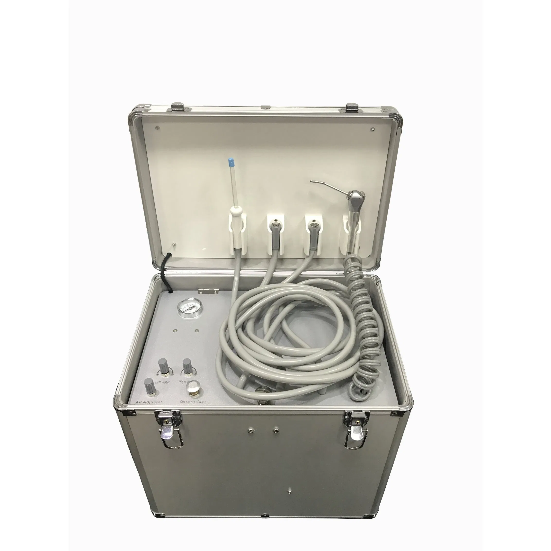 Good PDU-C01 Portable Mobile Dental Treatment Case Dental Clinic Turbine Unit Medical Dental Unit with Air Compressor