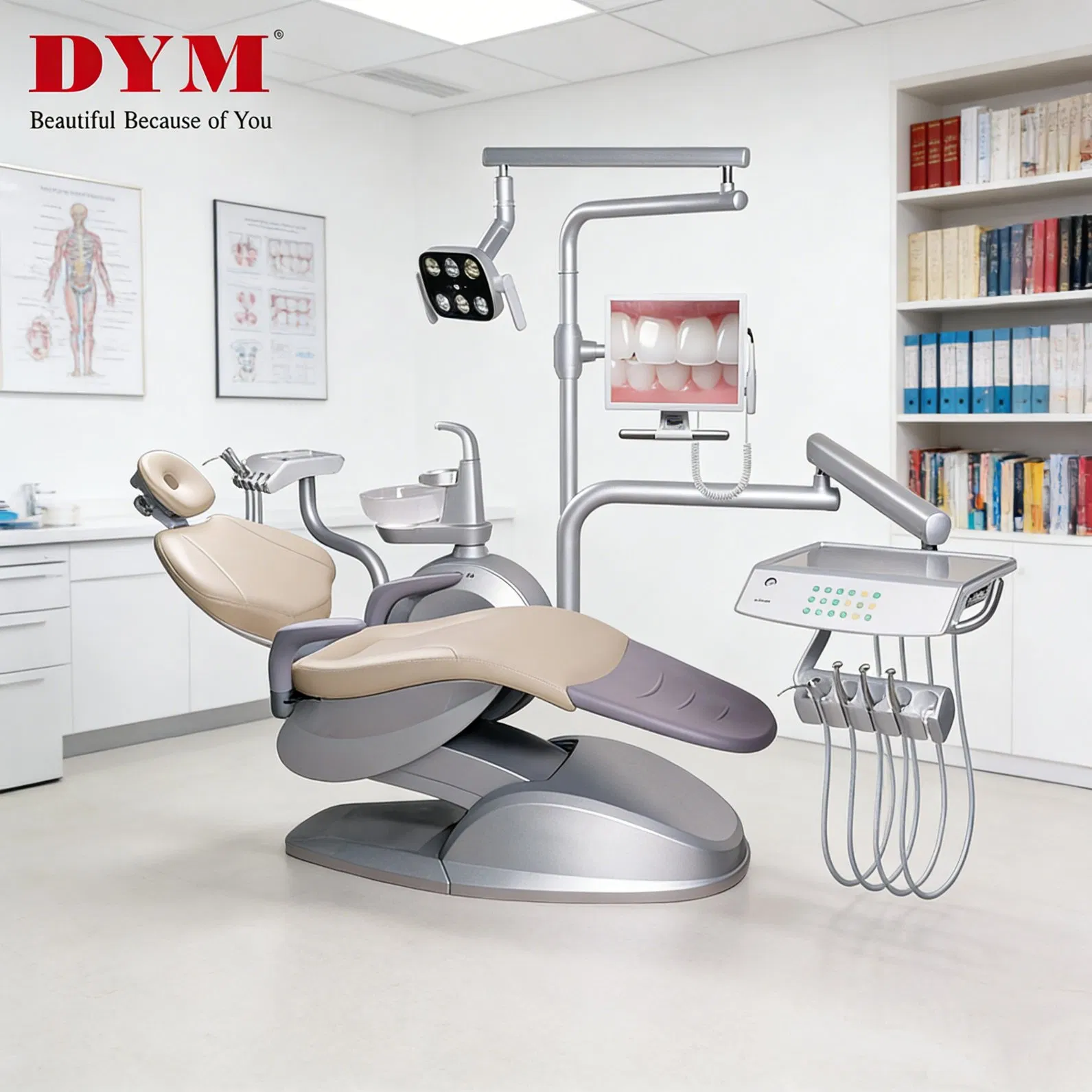 Medical Standard Dental Chair Unit for Pediatric Dental Care