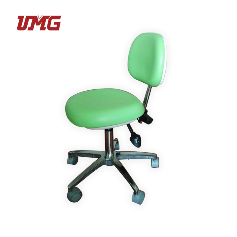 Dentist Dental Stool with Adjust Seat Tilt and Backrest