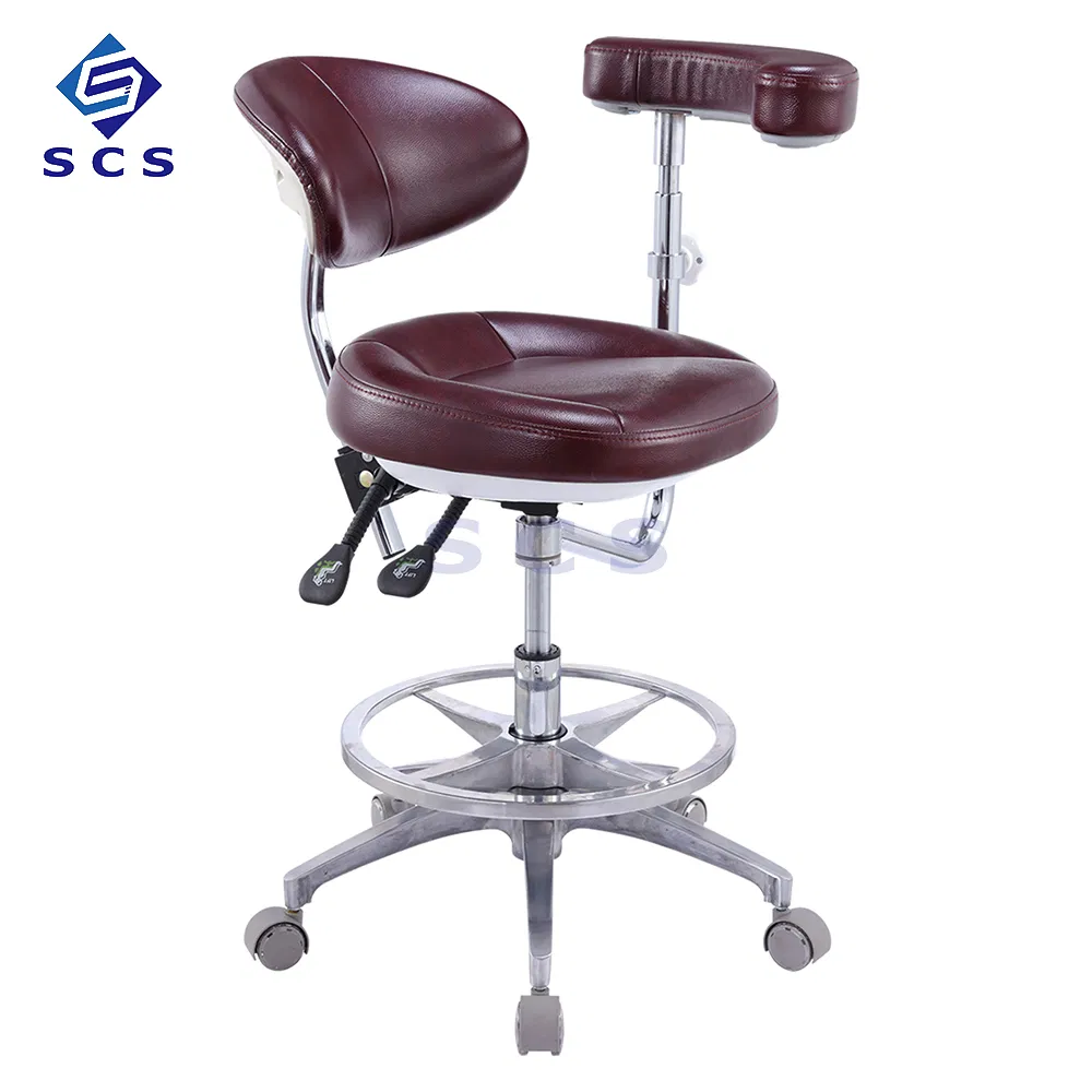 Adjustable Dental Dentist Chair Stool 5